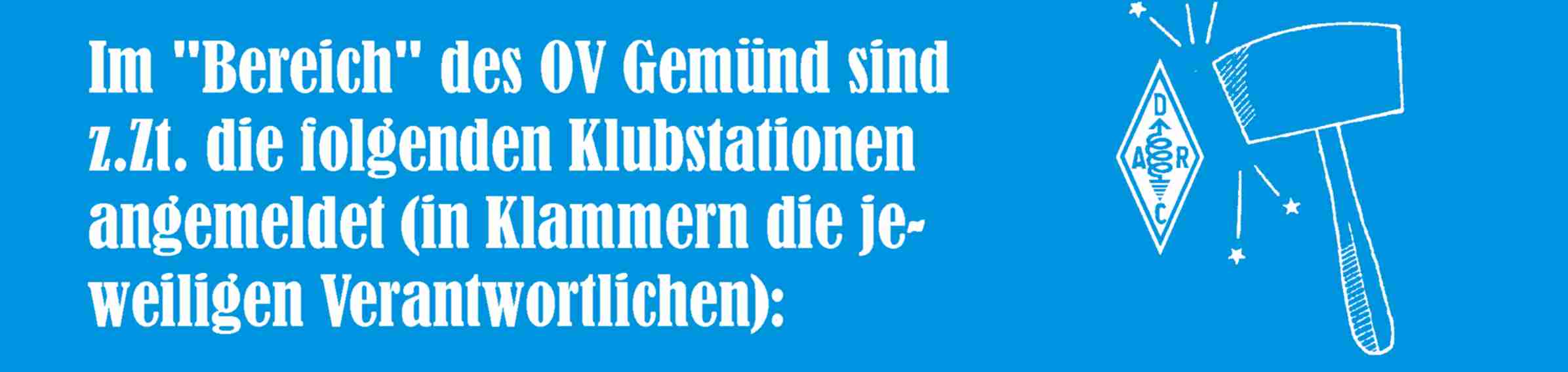 Clubstationen von G22