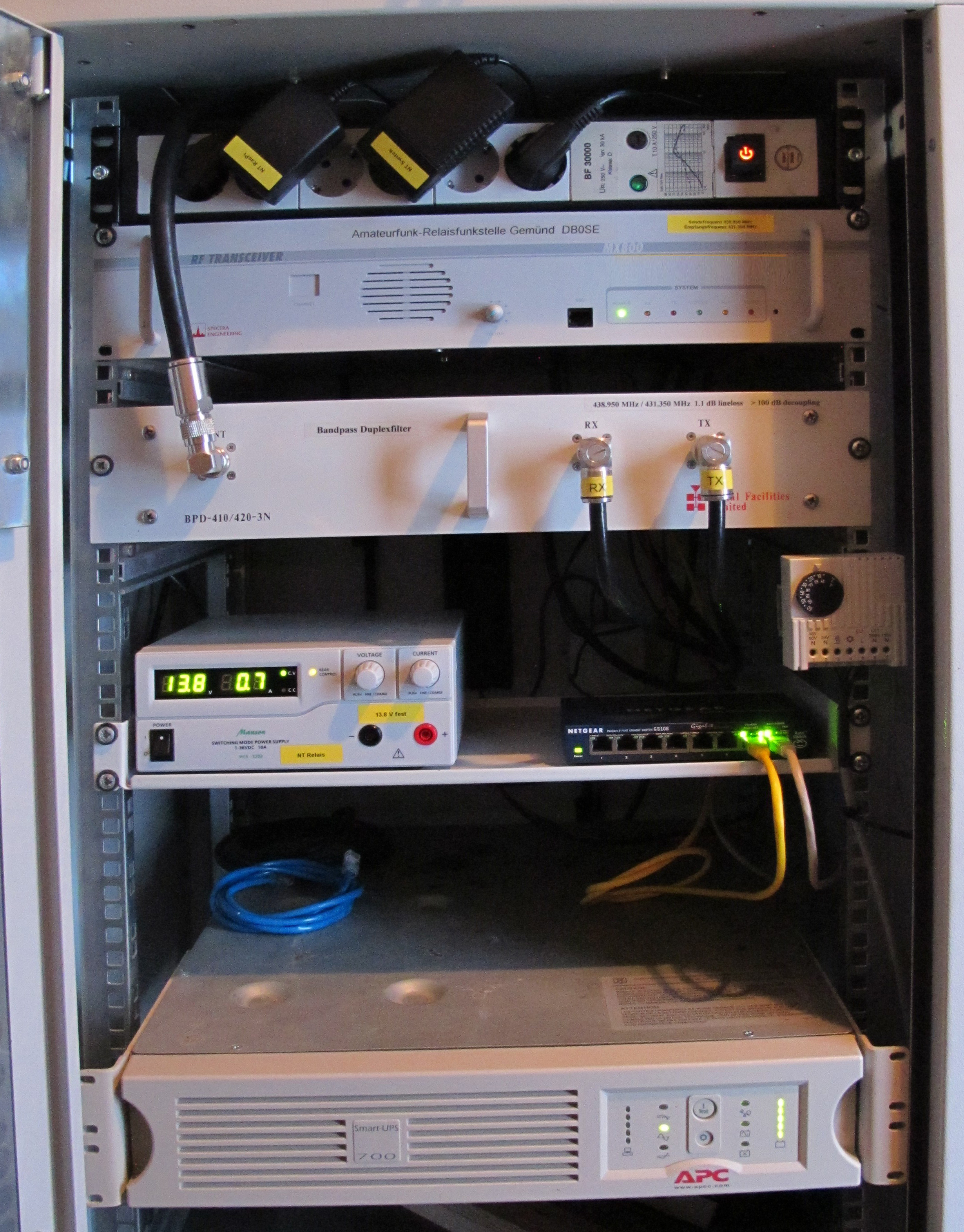 Schrank von DBSE, Foto DM4KCS