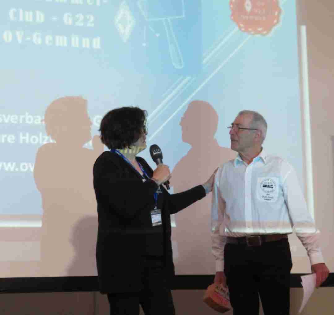 Stephanie, DO7PR und Karl-Josef, DF8KY