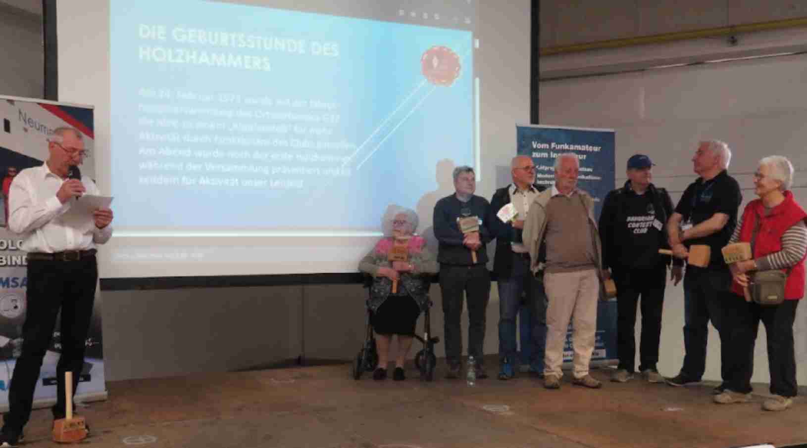 DF8KY beim Vortrag in Kassel