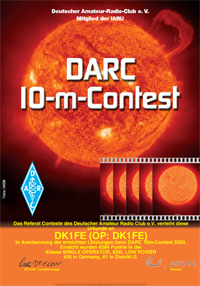 10m-Contest 2020 DK1FE 1.Platz (Low Power)