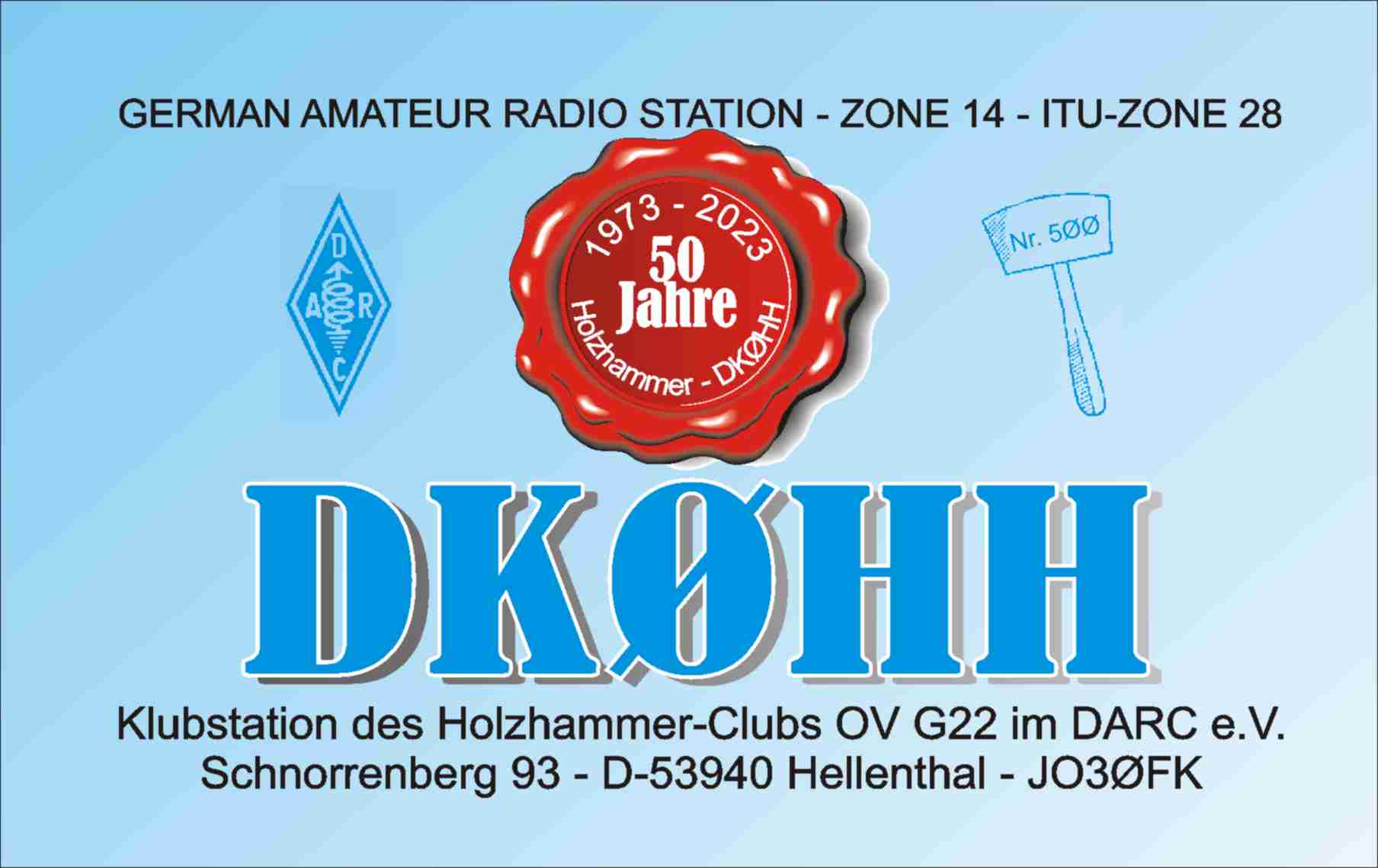 QSL-Karte DKHH