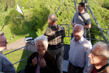 Besichtigung des Astropeilers auf dem Stockert 